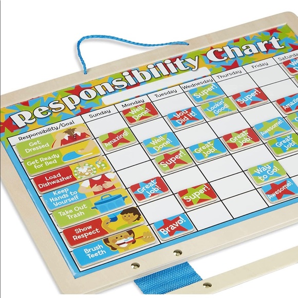 ❤️Magnetic Responsibility Chart❤️ Like New❤️ - Picture 7 of 7